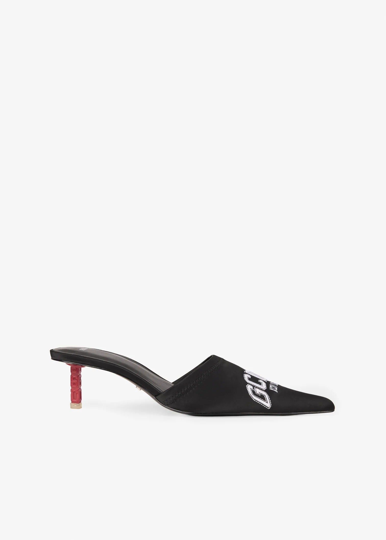 Cube Heel Mule