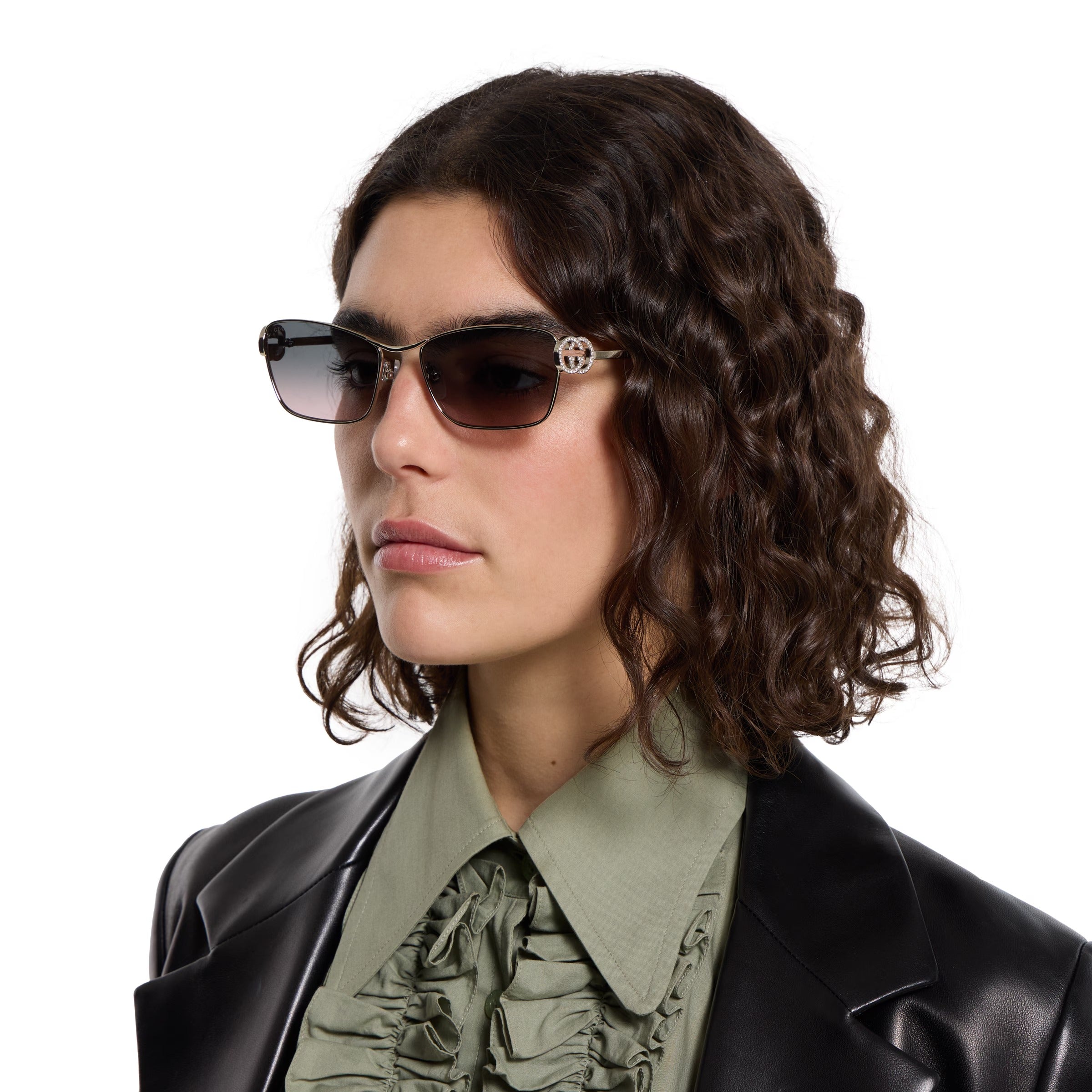 TRIAD Rectangular Frame Sunglasses