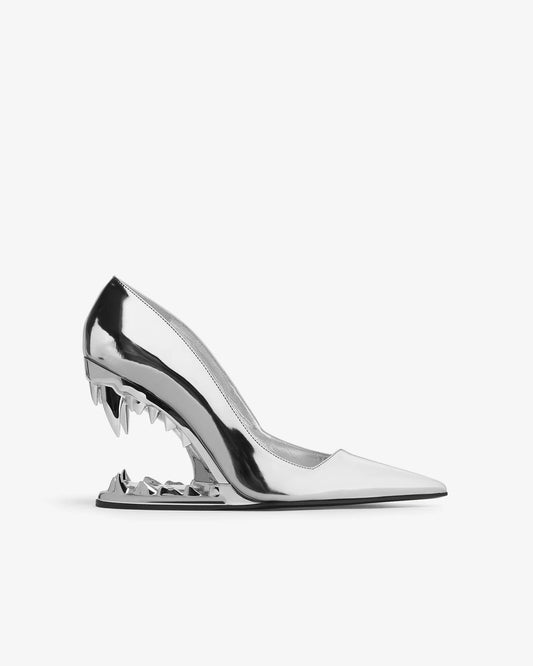 Polished Mirror Statement Pumps