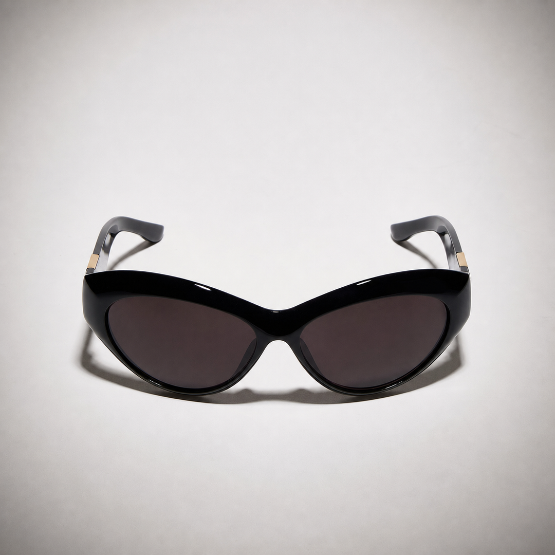 Italian Cat‑Eye Signature Sunglasses