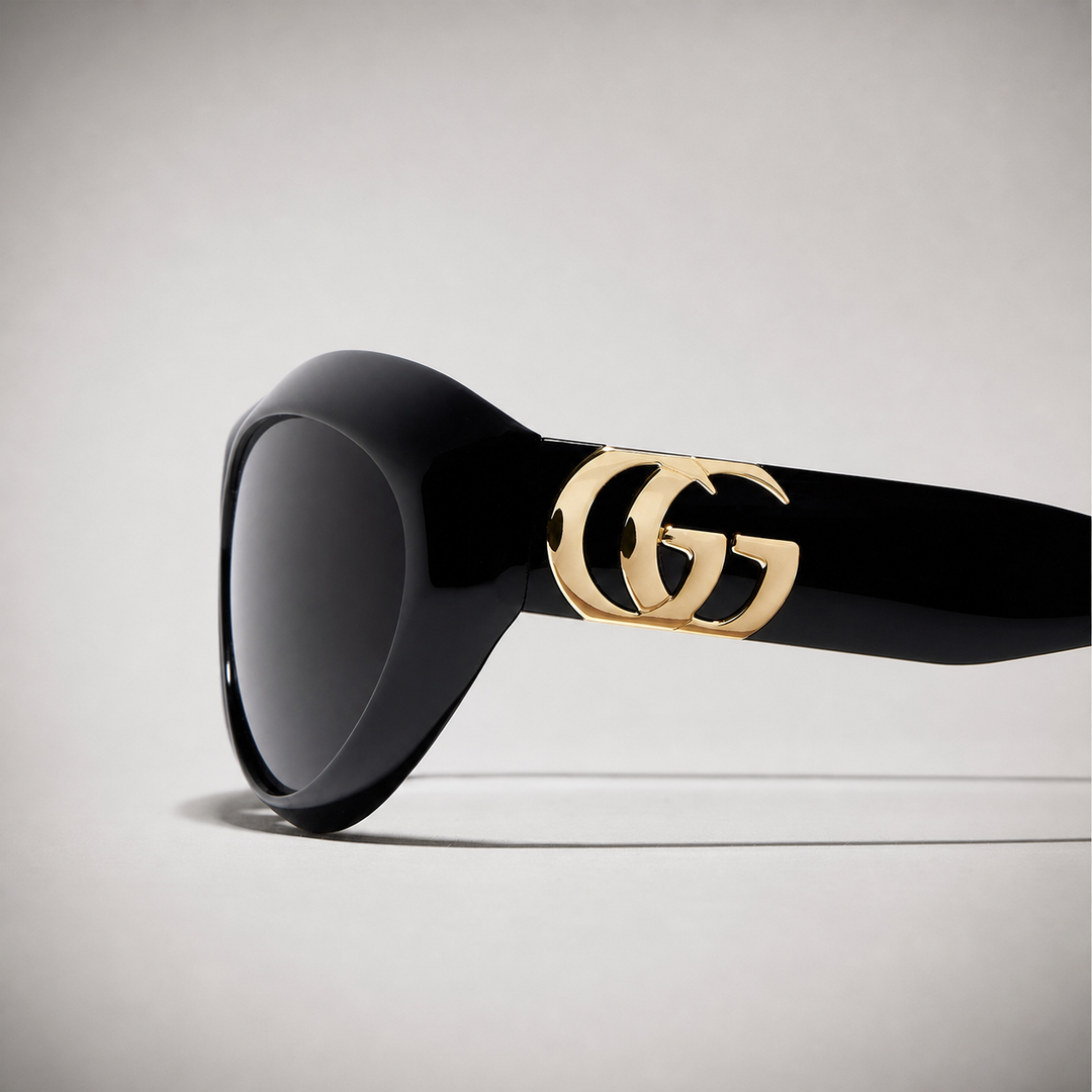Italian Cat‑Eye Signature Sunglasses
