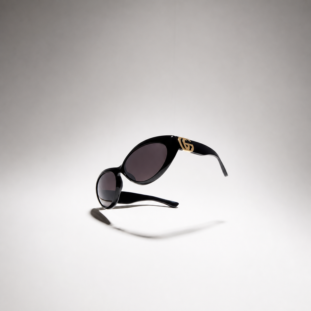 Italian Cat‑Eye Signature Sunglasses