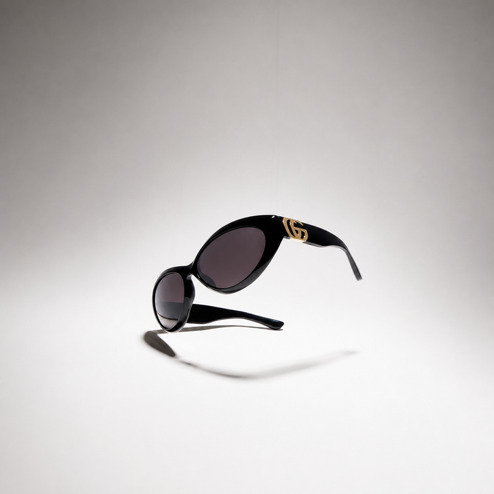 Italian Cat‑Eye Signature Sunglasses