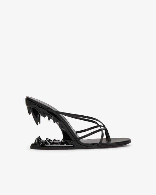 Bold Thong Embellished Sandals