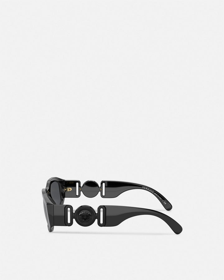 Imperial Bold Square Sunglasses – Black Edition