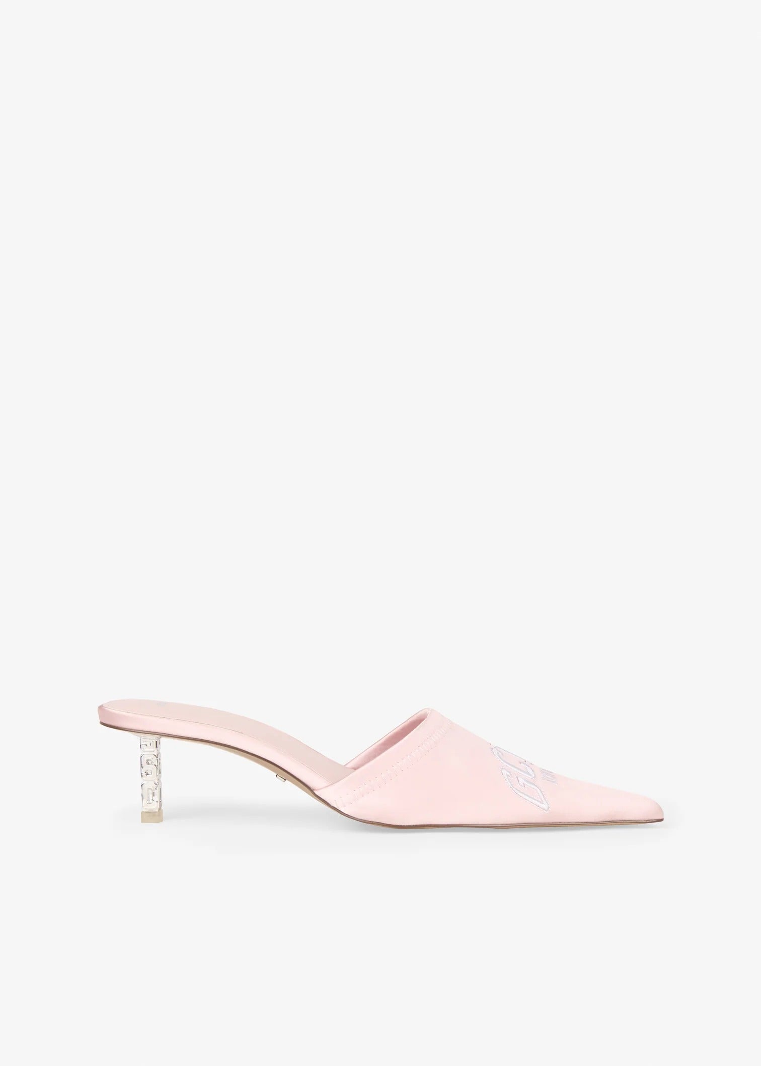 Cube Heel Mule