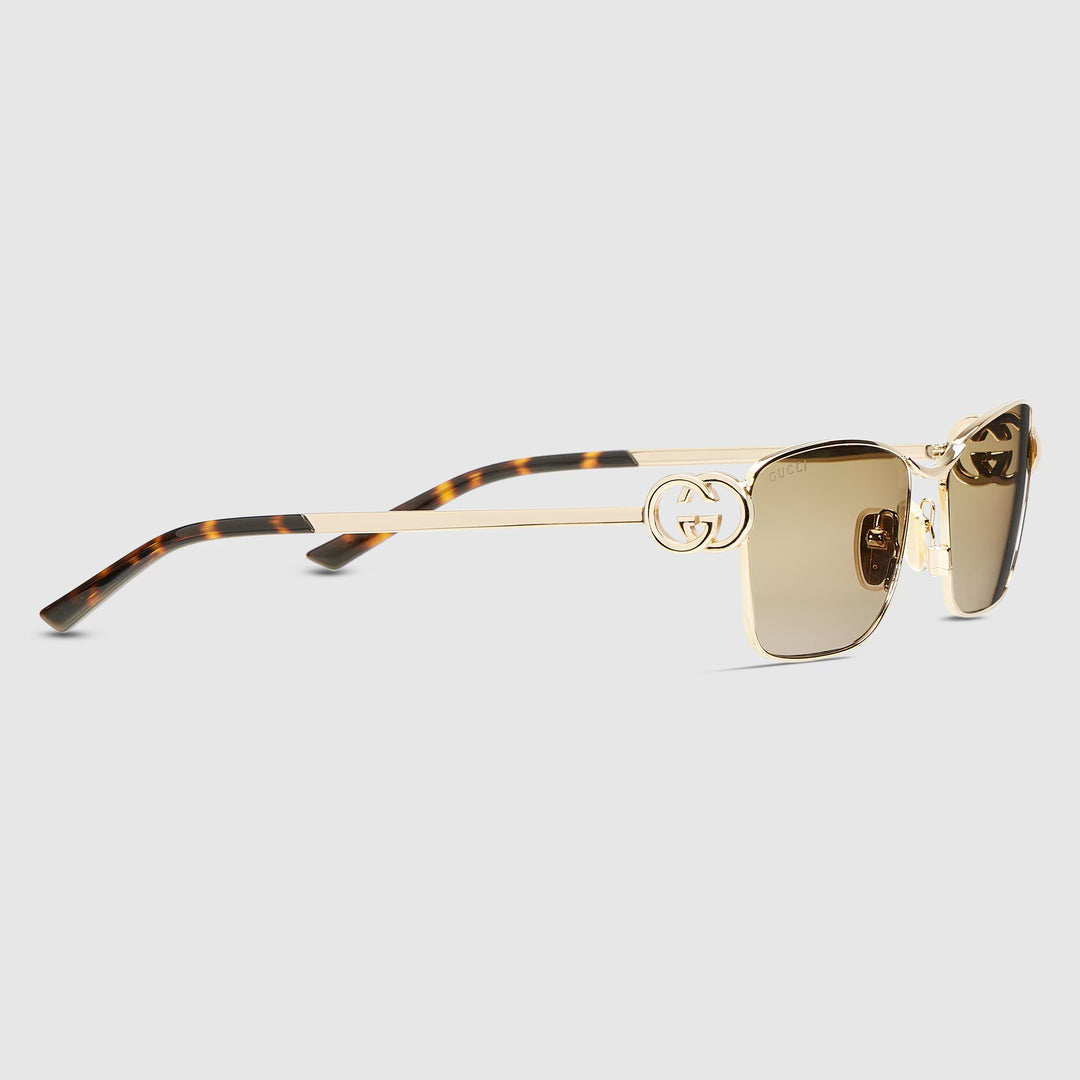 Modern Rectangular Luxe Sunglasses