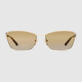 Atelier Rectangular Luxe Sunglasses