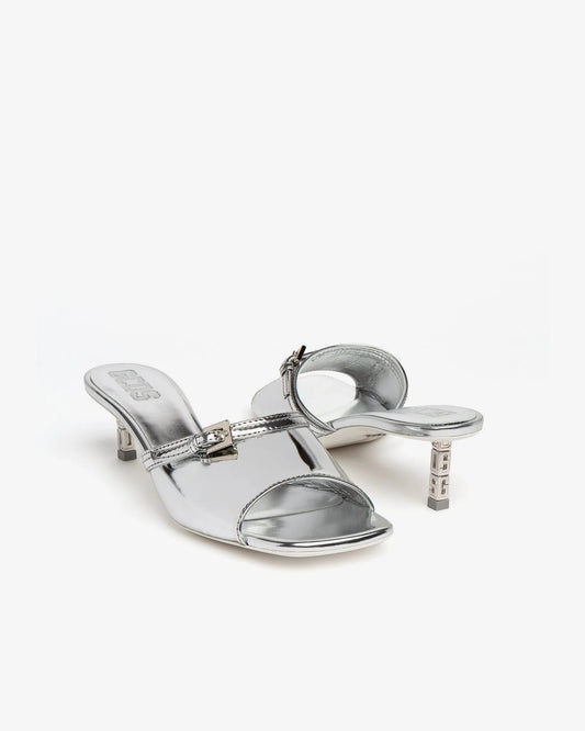Mirror Link Statement Sandals